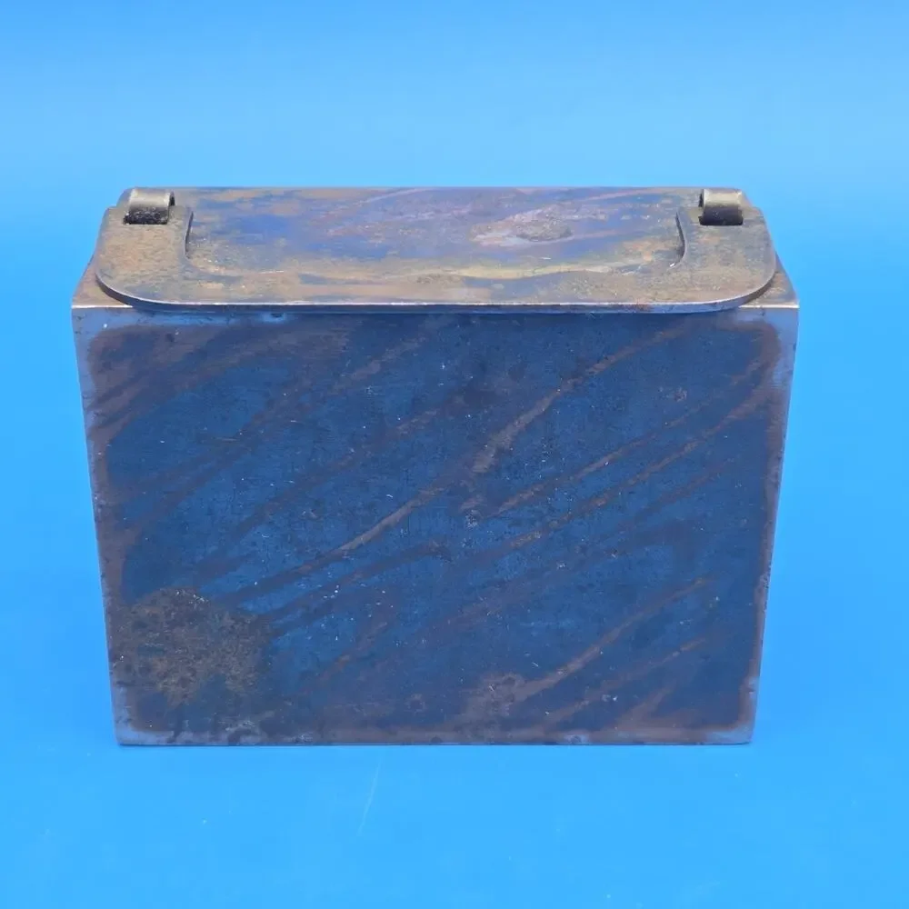 Antique W.F. Burns Coin/Paper Savings Bank - No Key